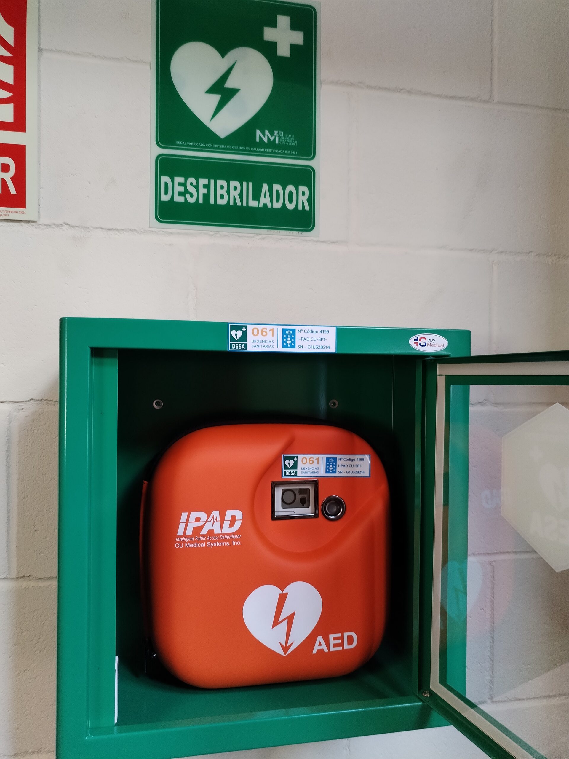 DESA ubicado en el RCN Portosín