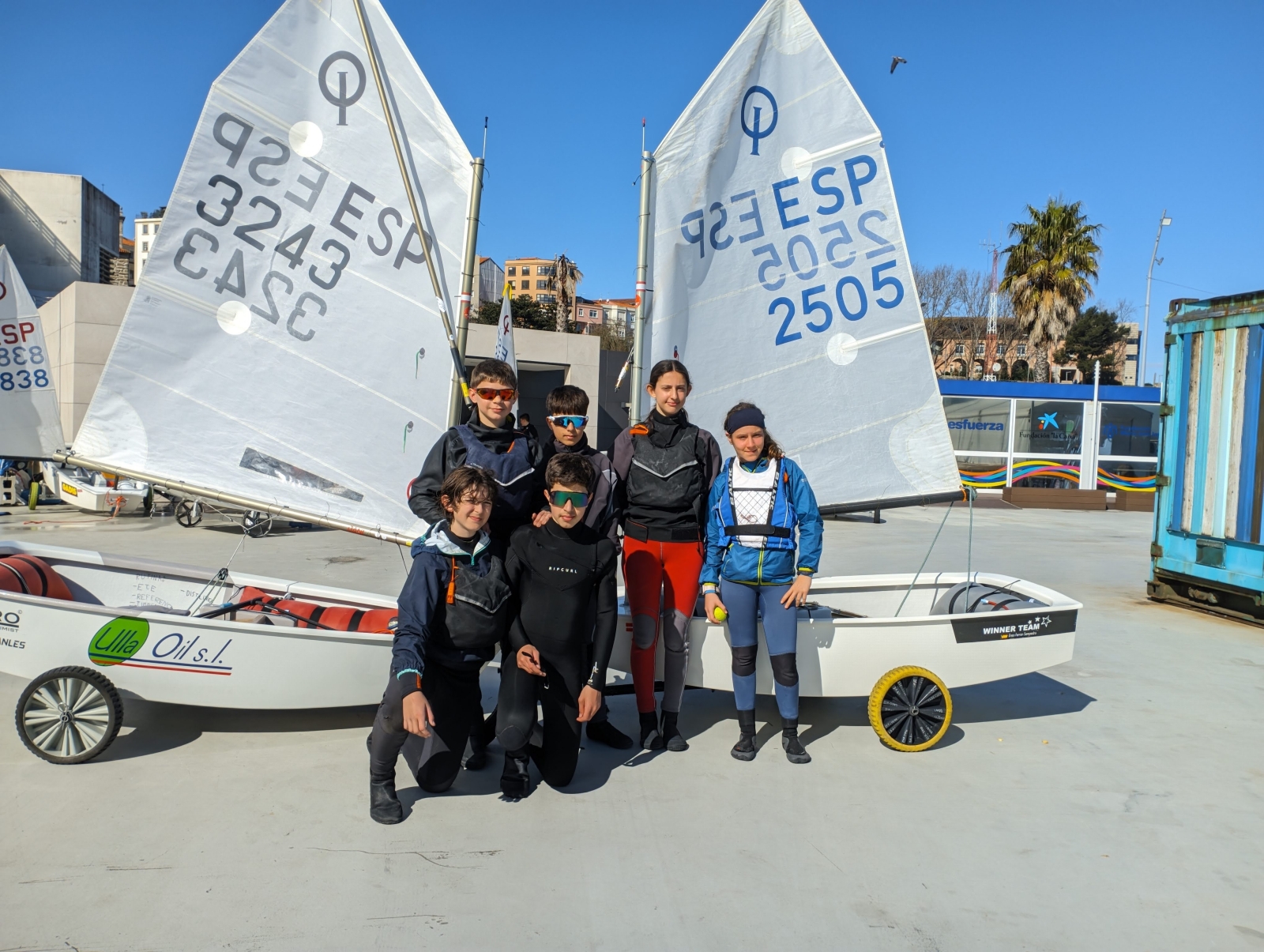 El Portosín Team Optimist aumenta su número y presentará batalla en el Clasificatoria de Vigo